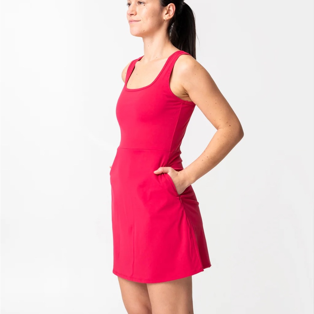 Alder adventure performance racerback dress